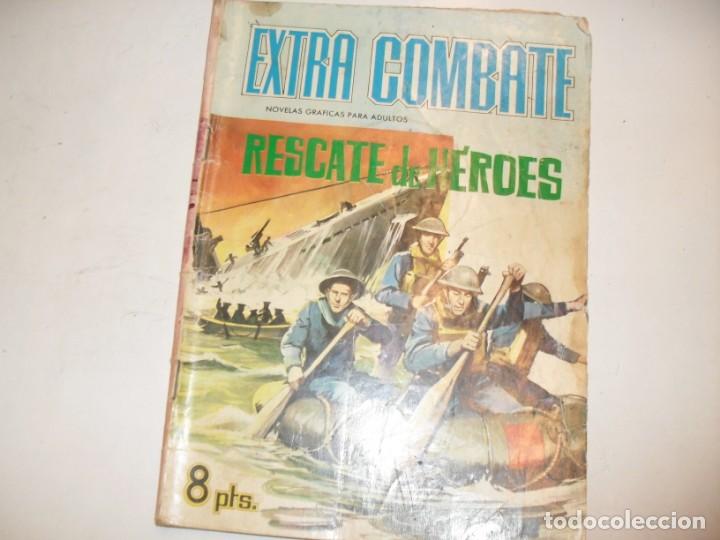 Tebeos: EXTRA COMBATE N&ordm; 6,(DE 73).ferma ediciones,a&ntilde;o 1965.TEBEO DIFICIL. - Foto 1