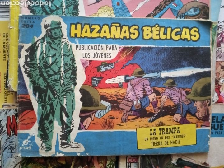 Tebeos: Haza&ntilde;as b&eacute;licas 284 cj62 - Foto 1