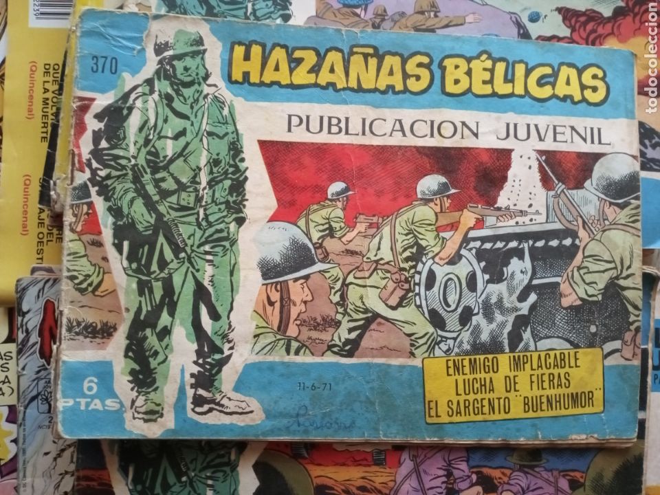 Tebeos: Haza&ntilde;as b&eacute;licas 370 cj62 - Foto 1