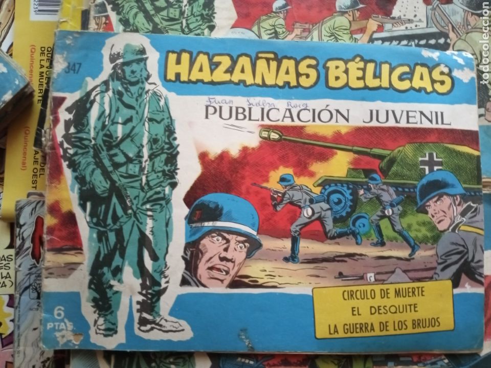 Tebeos: Haza&ntilde;as b&eacute;licas 347 cj62 - Foto 1