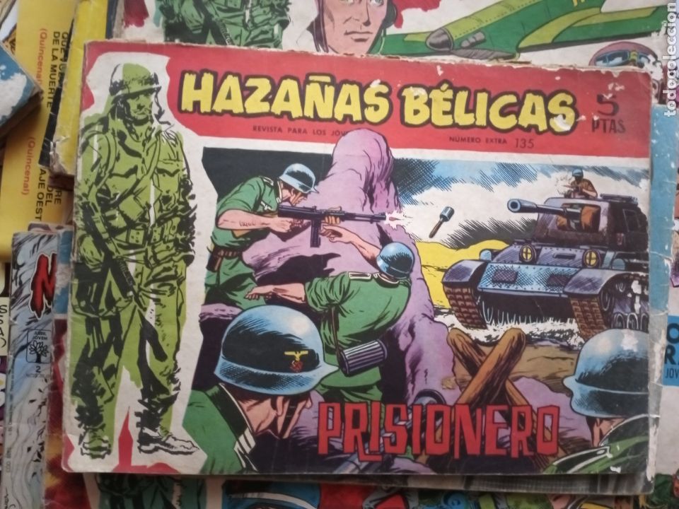 Tebeos: Haza&ntilde;as b&eacute;licas 135 cj62 - Foto 1
