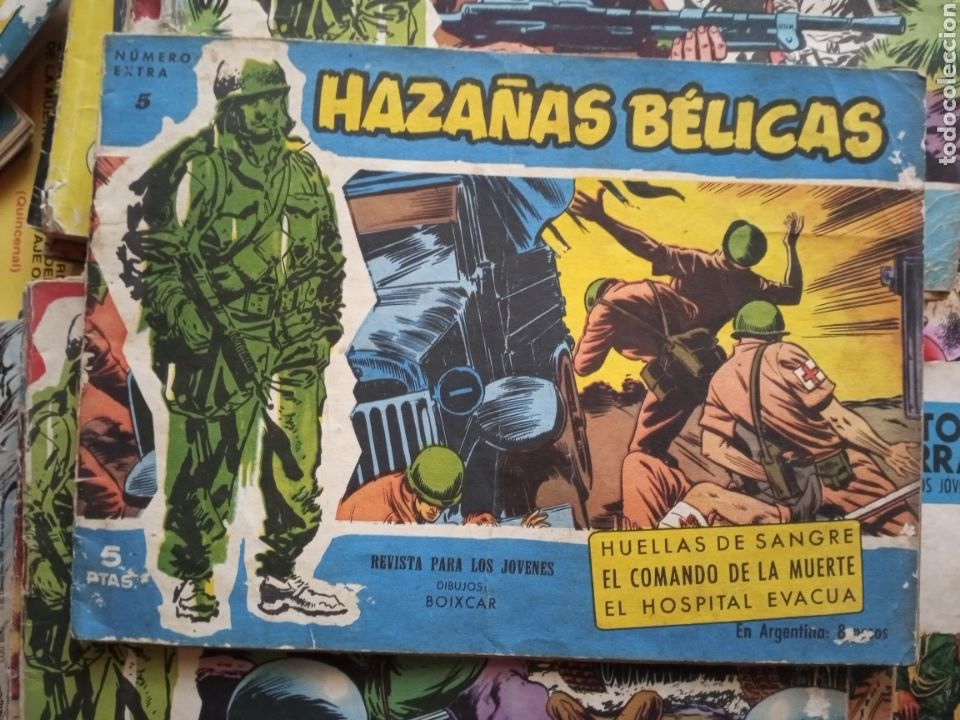 Tebeos: Haza&ntilde;as b&eacute;licas 5 cj62 - Foto 1