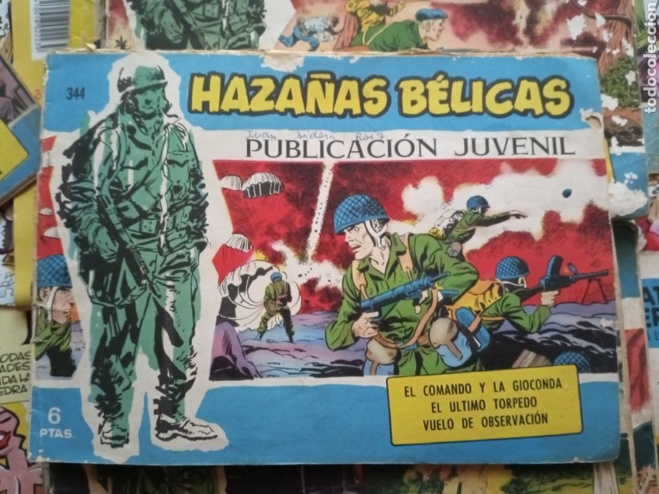 Tebeos: Haza&ntilde;as b&eacute;licas 344 cj62 - Foto 1