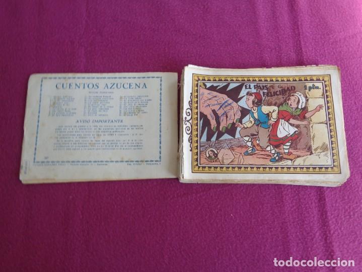 Tebeos: CUENTOS AZUCENA - TOMO CON 20 NUMEROS - TORAY 30 al 49 - Foto 2