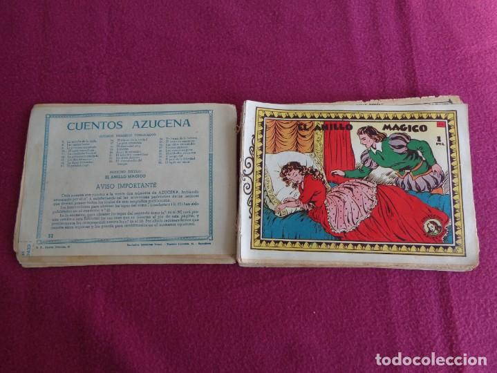 Tebeos: CUENTOS AZUCENA - TOMO CON 20 NUMEROS - TORAY 30 al 49 - Foto 8