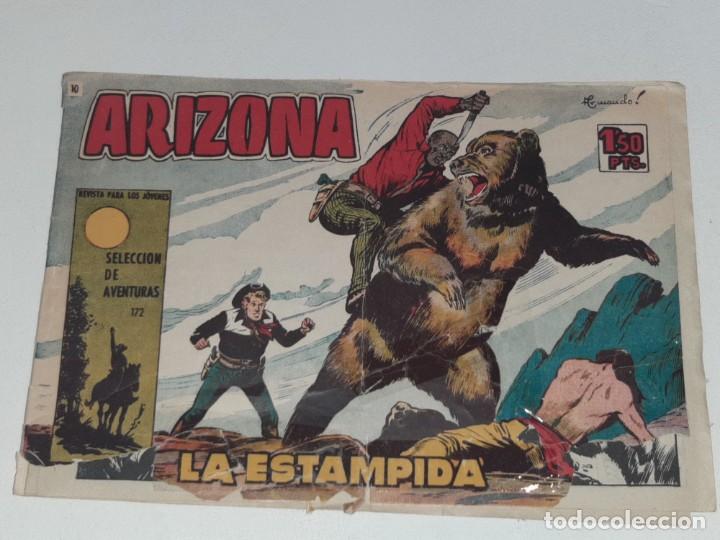 Tebeos: ANTIGUO COMIC ARIZONA N&ordm; 10 - LA ESTAMPIDA - EDICIONES TORAY A&Ntilde;O 1958 - Foto 1