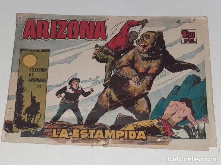 Tebeos: ANTIGUO COMIC ARIZONA N&ordm; 10 - LA ESTAMPIDA - EDICIONES TORAY A&Ntilde;O 1958 - Foto 2