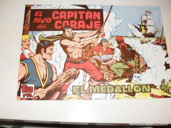 Tebeos: FACSIMIL EL HIJO DEL CAPITAN CORAJE N&ordm;41(DE 52).toray ediciones,a&ntilde;o 1959.IMPECABLE. - Foto 1