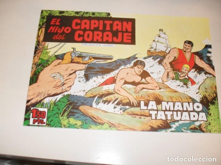 Tebeos: FACSIMIL EL HIJO DEL CAPITAN CORAJE N&ordm;40(DE 52).toray ediciones,a&ntilde;o 1959.IMPECABLE. - Foto 1