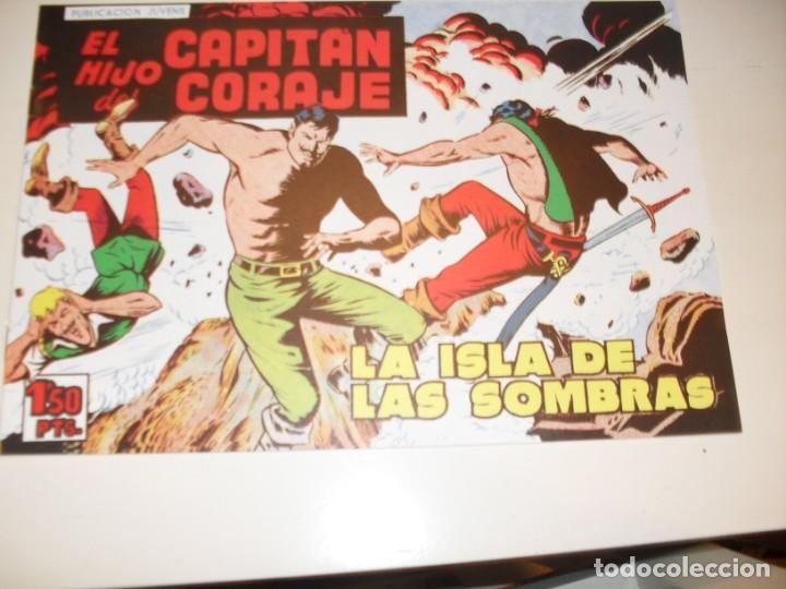Tebeos: FACSIMIL EL HIJO DEL CAPITAN CORAJE N&ordm;39(DE 52).toray ediciones,a&ntilde;o 1959.IMPECABLE. - Foto 1