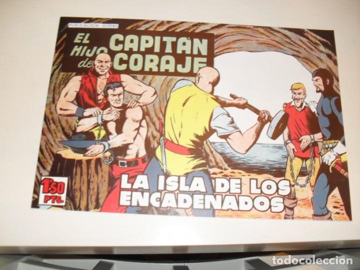 Tebeos: FACSIMIL EL HIJO DEL CAPITAN CORAJE N&ordm;36(DE 52).toray ediciones,a&ntilde;o 1959.IMPECABLE. - Foto 1