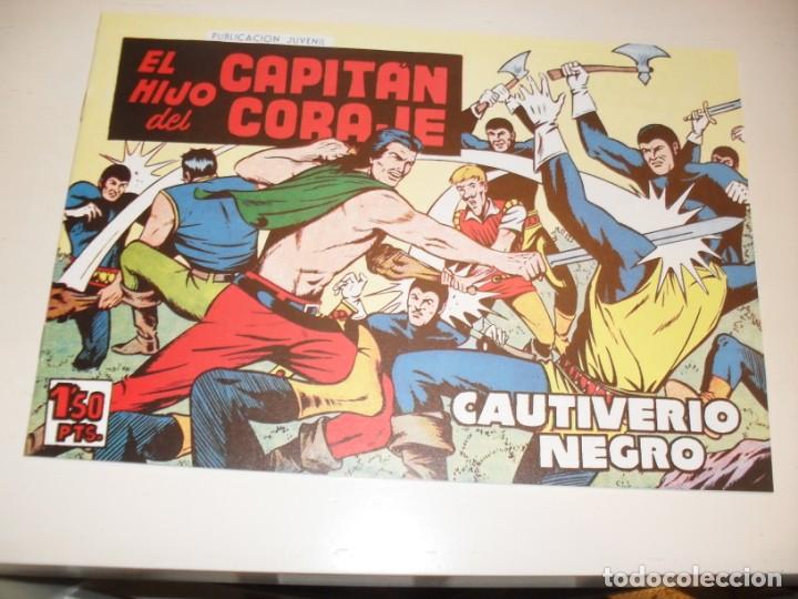 Tebeos: FACSIMIL EL HIJO DEL CAPITAN CORAJE N&ordm;35(DE 52).toray ediciones,a&ntilde;o 1959.IMPECABLE. - Foto 1