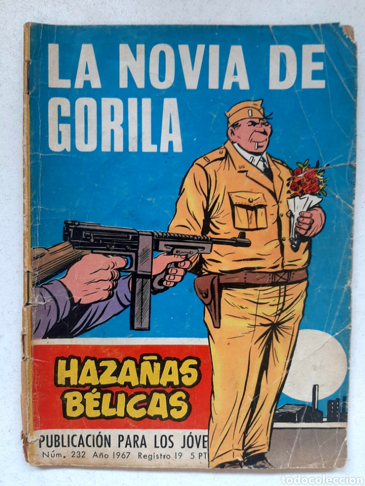 Tebeos: HAZA&Ntilde;AS B&Eacute;LICAS, LA NOVIA DE GORILA - Foto 1