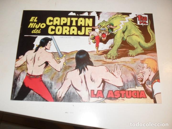 Tebeos: FACSIMIL EL HIJO DEL CAPITAN CORAJE N&ordm;22(DE 52).toray ediciones,a&ntilde;o 1959.IMPECABLE. - Foto 1
