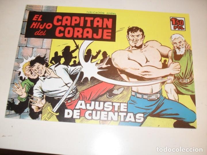 Tebeos: FACSIMIL EL HIJO DEL CAPITAN CORAJE N&ordm;9.(DE 52).toray ediciones,a&ntilde;o 1959.IMPECABLE. - Foto 1