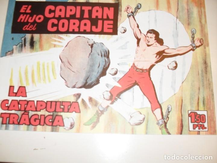 Tebeos: FACSIMIL EL HIJO DEL CAPITAN CORAJE N&ordm;6.(DE 52).toray ediciones,a&ntilde;o 1959.IMPECABLE. - Foto 1