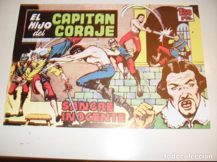 Tebeos: FACSIMIL EL HIJO DEL CAPITAN CORAJE N&ordm;4.(DE 52).toray ediciones,a&ntilde;o 1959.IMPECABLE. - Foto 1
