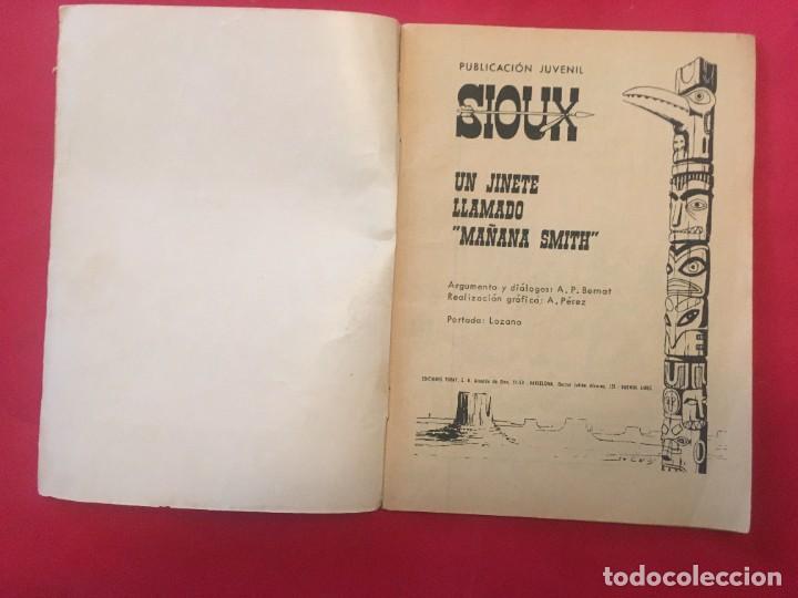 Tebeos: comic sioux n&ordm; 177 novela grafica del oeste ediciones toray de 1971 - Foto 2