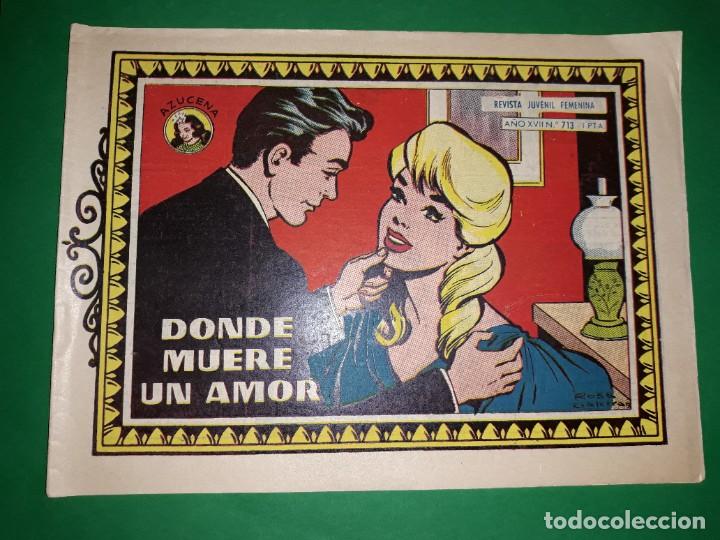 Tebeos: Azucena N&ordm; 713 Excelente Estado - Foto 1