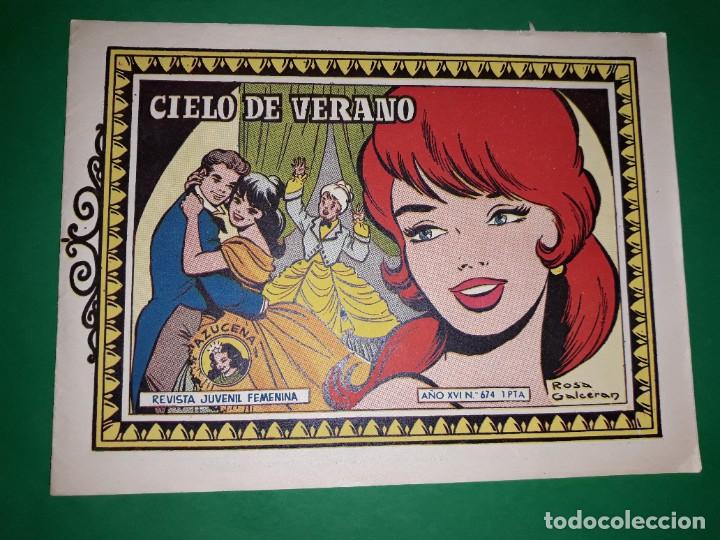Tebeos: Azucena N&ordm; 674 Excelente Estado - Foto 1