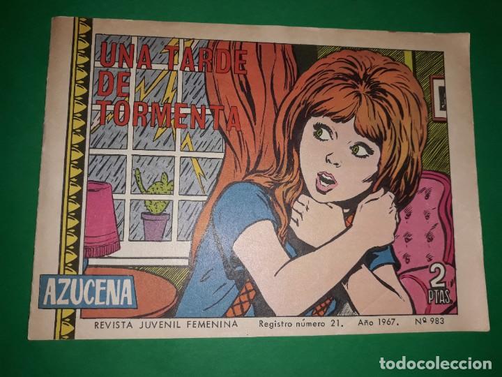 Tebeos: Azucena N&ordm; 983 Excelente Estado - Foto 1