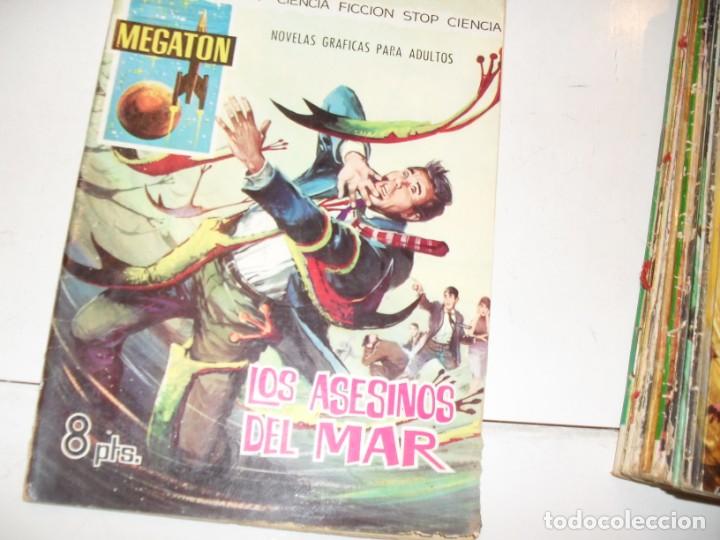 Tebeos: MEGATON N&ordm; 7,(DE 25).ferma ediciones,a&ntilde;o 1966,TEBEO DIFICIL. - Foto 1