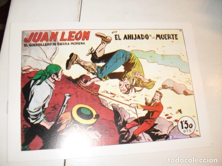 Tebeos: FACSIMIL JUAN LEON N&ordm; 10,(DE 16).ediciones toray,A&Ntilde;O 1952.DE KIOSKO. - Foto 1