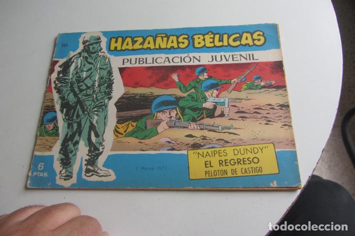 Tebeos: HAZA&Ntilde;AS B&Eacute;LICAS. SERIE AZUL N&ordm; 363. EDITORIAL TORAY arx42