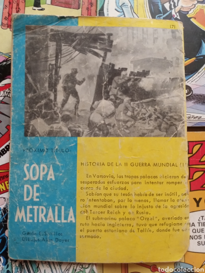 Tebeos: Haza&ntilde;as b&eacute;licas 171 con Sargento Gorila cj59 - Foto 2