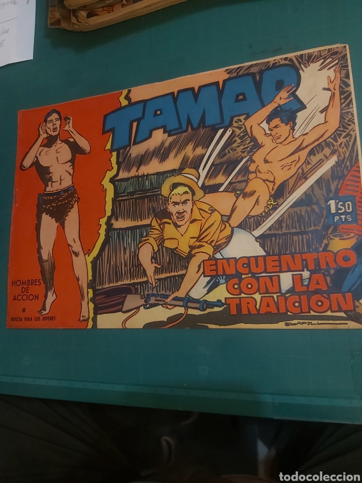 Tebeos: tomar encuentro con la traici&oacute;n 1961 n&uacute;mero 6 ediciones toray - Foto 1