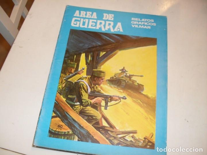 Tebeos: AREA DE GUERRA N&ordm; 14,(DE 32).vilmar ediciones,a&ntilde;o 1981,TEBEO DIFICIL. - Foto 1