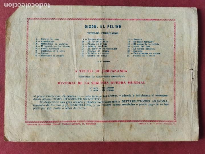 Tebeos: DIXON EL FELINO ORIGINAL N&ordm; 24 - - Foto 2
