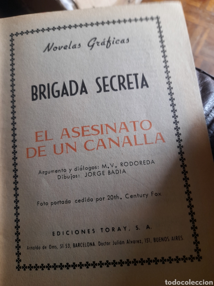 Tebeos: C&oacute;mic, Brigada Secreta, N 118 de 1965 - Foto 3