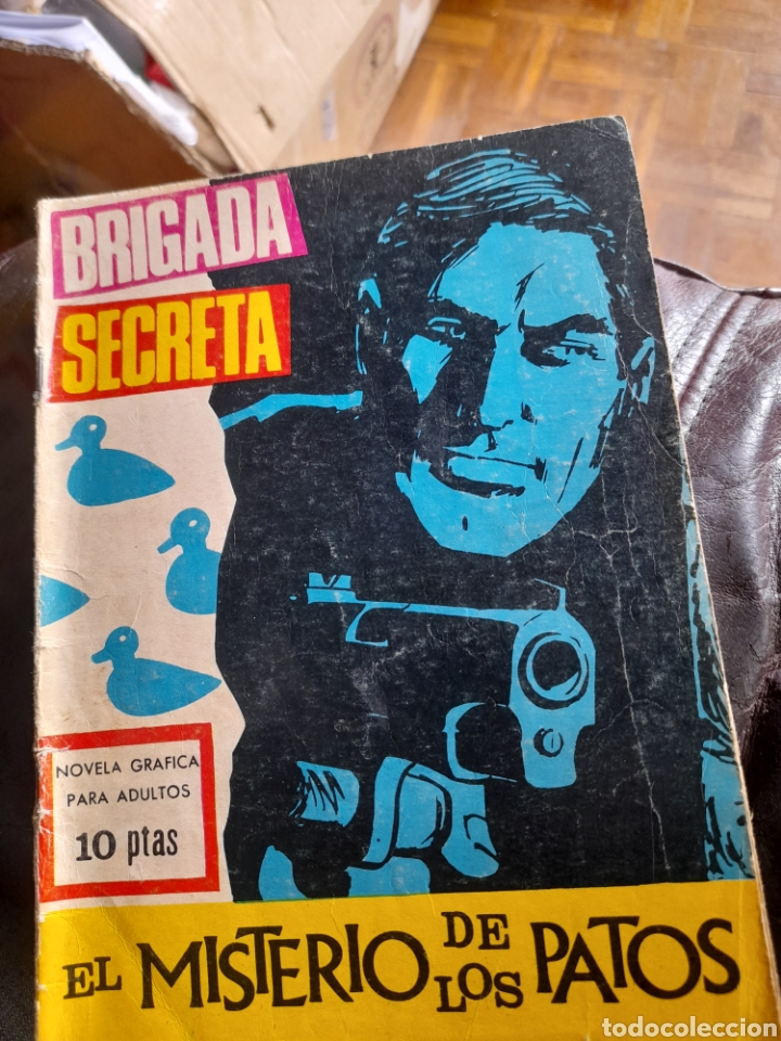 Tebeos: C&oacute;mic Brigada Secreta, N 185 de 1966 - Foto 1