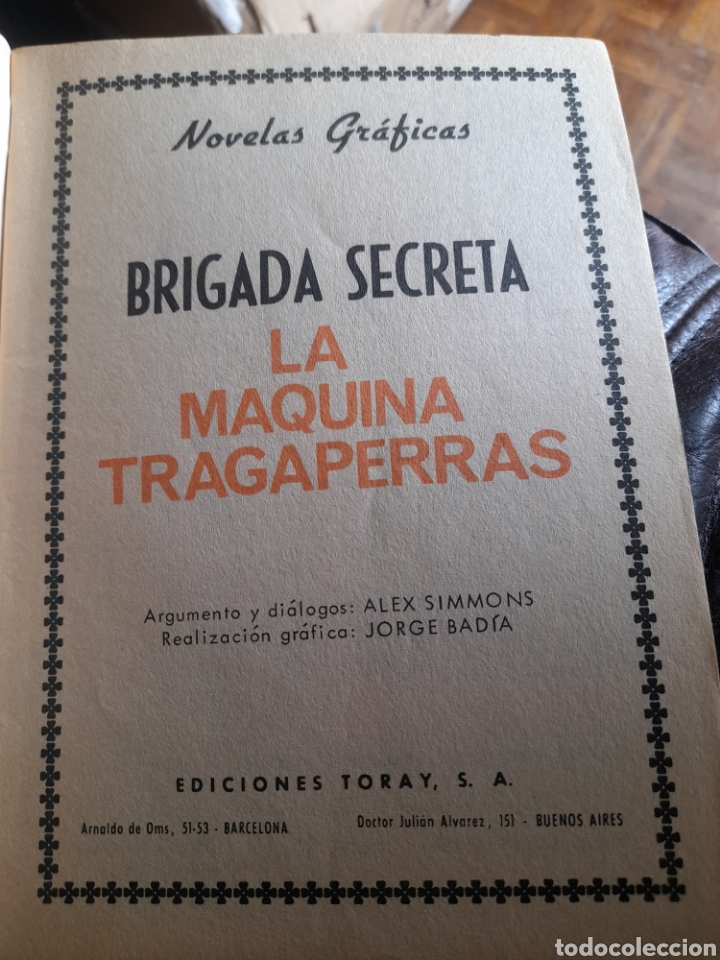 Tebeos: C&oacute;mic, Brigada Secreta, N 190, de 1967 - Foto 2
