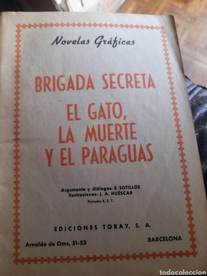 Tebeos: C&oacute;mic Brigada Secreta N 36 de 1964 - Foto 2