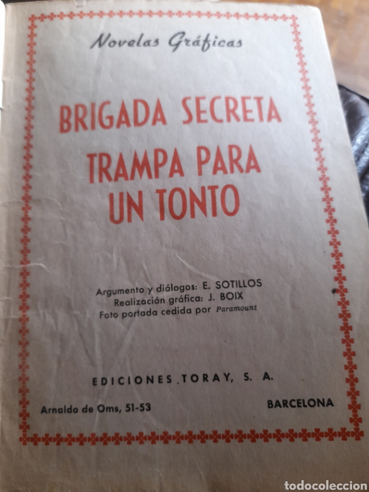 Tebeos: C&oacute;mic, Brigada Secreta N 24 de 1963 - Foto 3