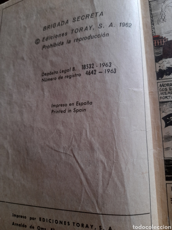 Tebeos: C&oacute;mic, Brigada Secreta N 24 de 1963 - Foto 4
