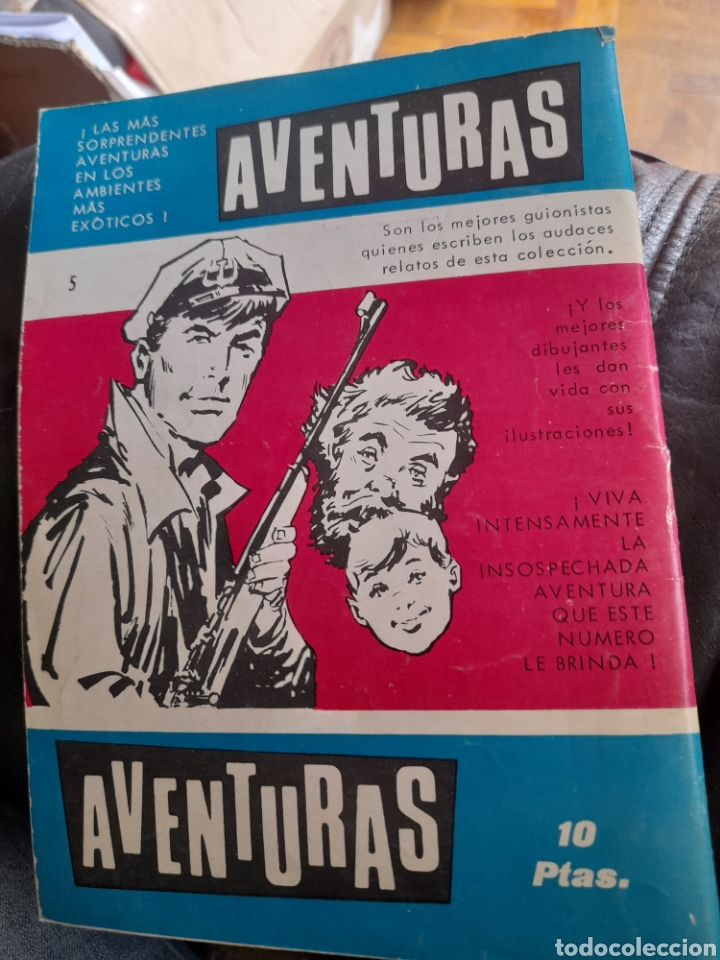 Tebeos: C&oacute;mic, Aventuras, N 5, de 1968 - Foto 2