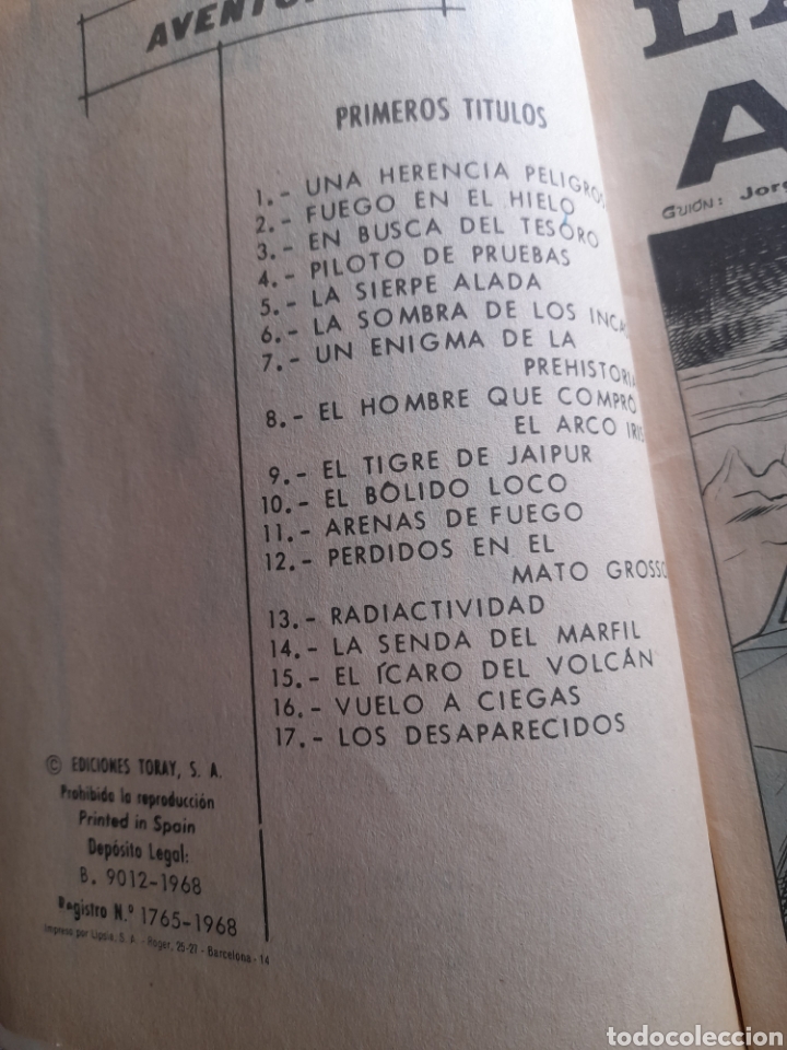Tebeos: C&oacute;mic, Aventuras, N 5, de 1968 - Foto 3
