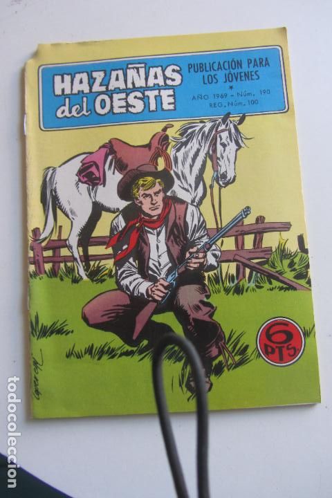 Tebeos: HAZA&Ntilde;AS DEL OESTE N&ordm; 190 TORAY ARX292 - Foto 1