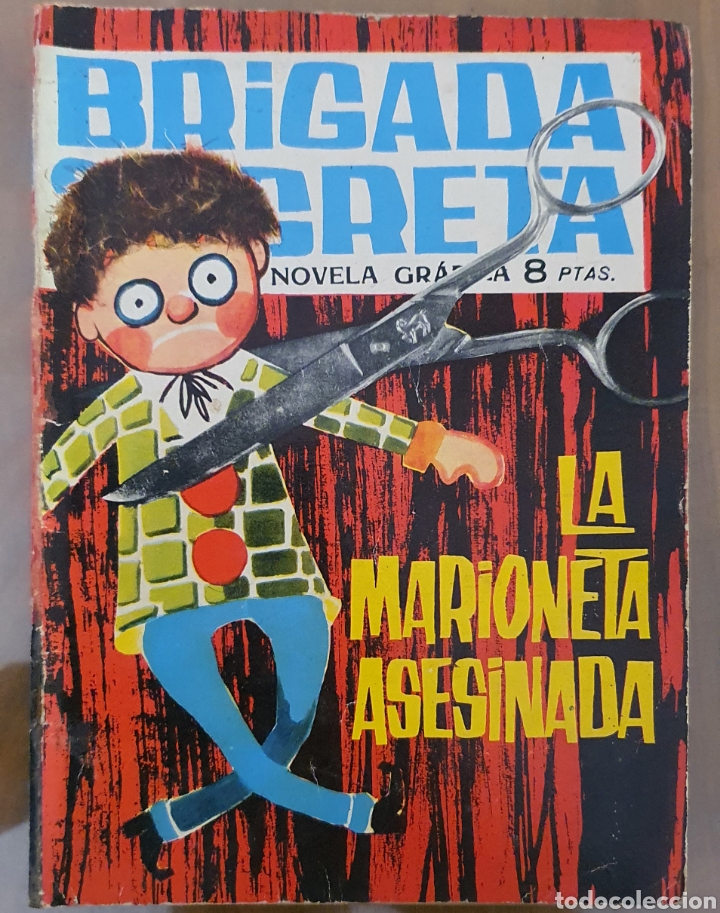 Tebeos: Brigada Secreta - La marioneta asesinada (Editorial Toray) - Foto 1