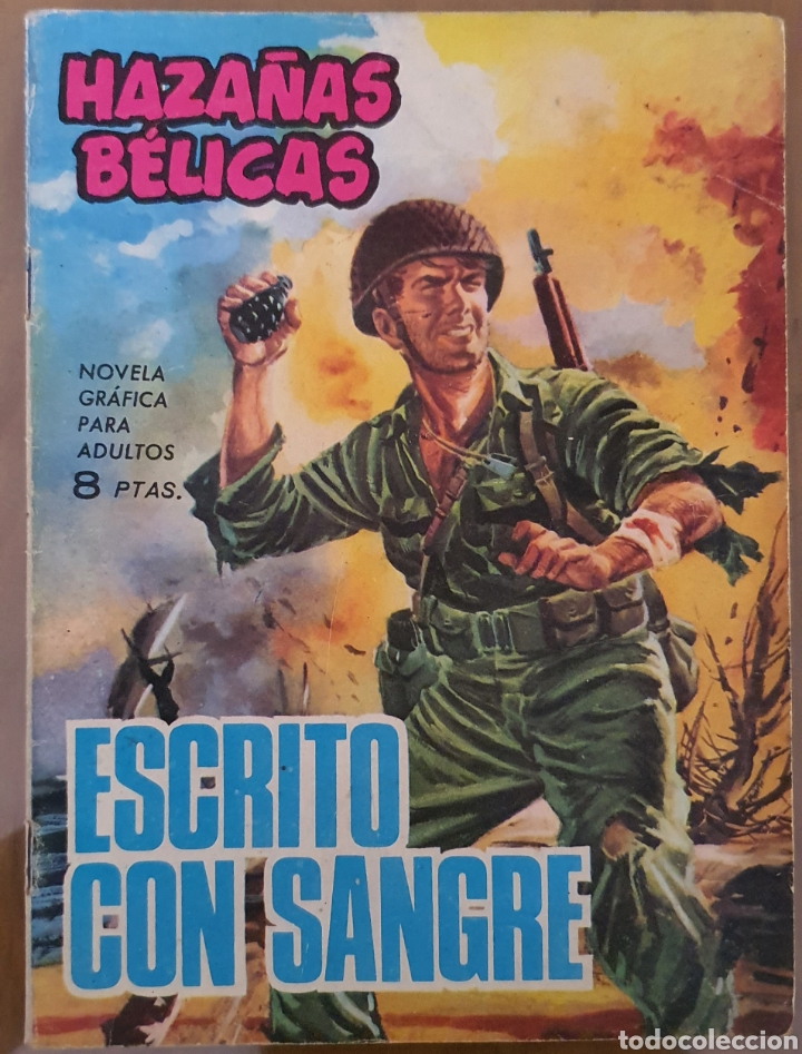 Tebeos: Haza&ntilde;as B&eacute;licas - Escrito con sangre - Foto 1