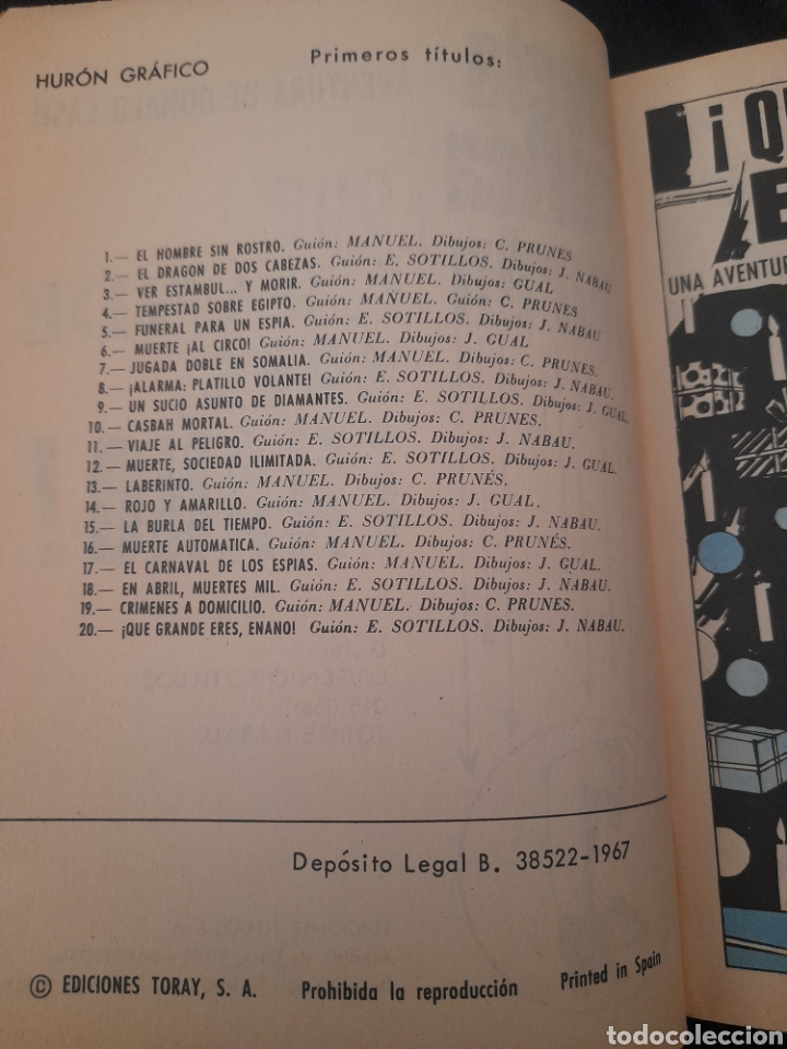 Tebeos: HUR&Oacute;N N 20 de 1967 - Foto 2