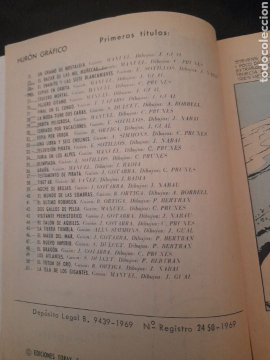 Tebeos: Hur&oacute;n N 51 de 1969 - Foto 2