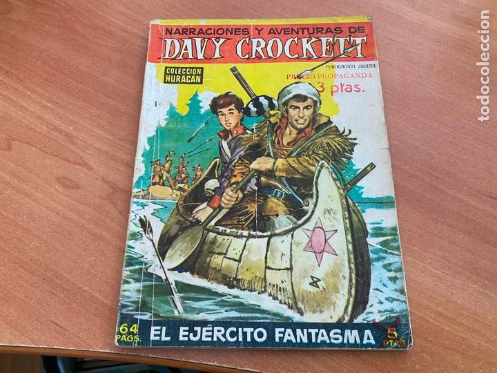 Tebeos: DAVY CROCKETT N&ordm; 1 EL EJERCITO FANTASMA (TORAY) (COB37) - Foto 1