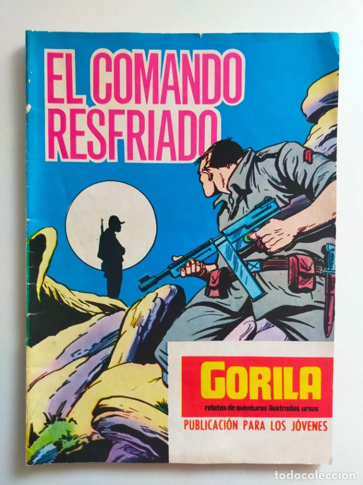 Tebeos: GORILA N&ordm; 13: EL COMANDO RESFRIADO - EDICIONES URSUS 1973 - Foto 1