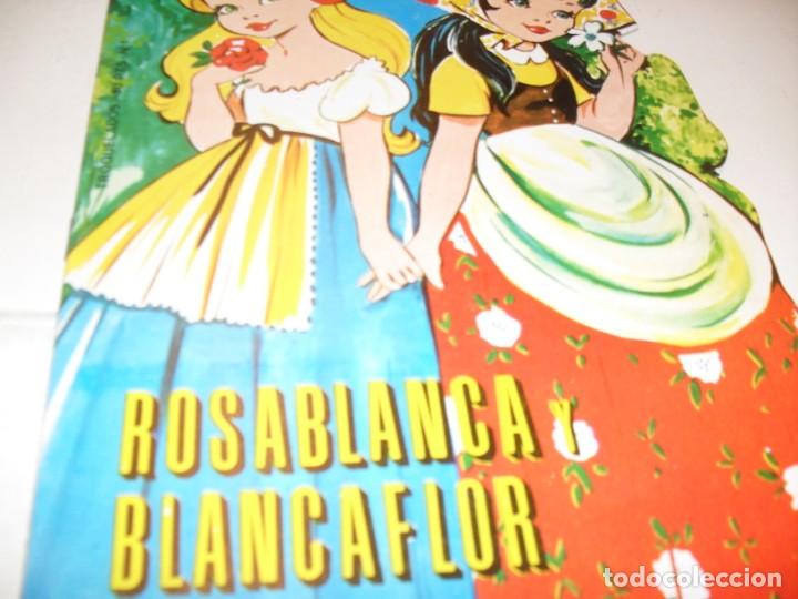 Tebeos: CUENTOS TROQUELADOS ROSABLANCA Y ROSAFLOR.VILMAR EDICIONES,AÑOS 70.BUEN ESTADO.