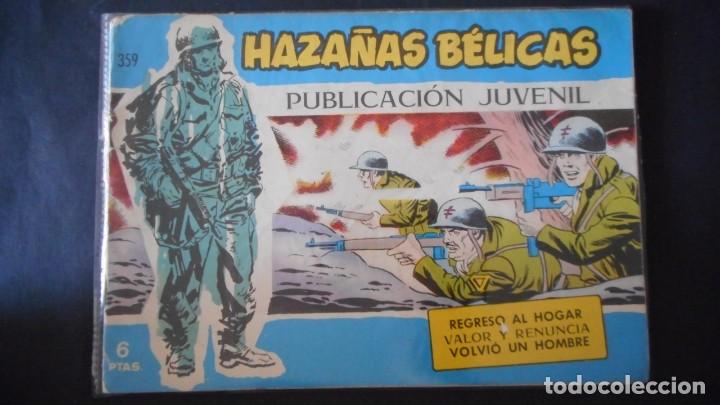 Tebeos: HAZA&Ntilde;AS B&Eacute;LICAS N&ordm; 359 / C-13 - Foto 1
