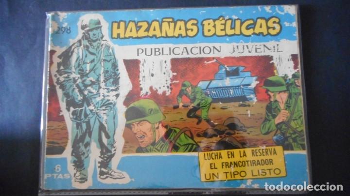 Tebeos: HAZA&Ntilde;AS B&Eacute;LICAS N&ordm; 298 / C-13 - Foto 1